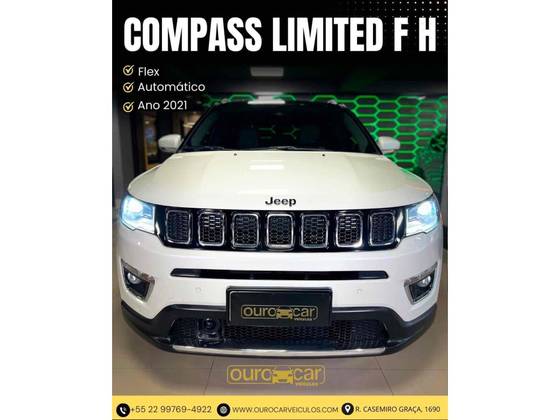 JEEP COMPASS 2.0 16V FLEX LIMITED AUTOMÁTICO
